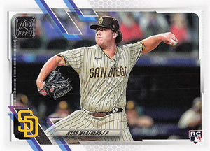 2021 Topps Series 2 Ryan Weathers #335 RC