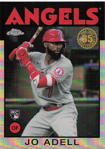 2021 Topps Chrome 1986 Topps Baseball Jo Adell #86BC-11 RC