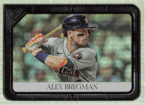 2021 Topps Gallery Rainbow Foil Alec Bregman #16