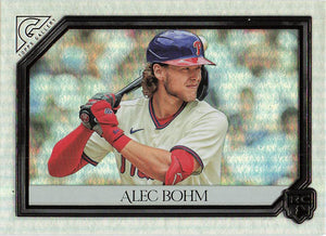 2021 Topps Gallery Rainbow Foil Alec Bohm #122 RC