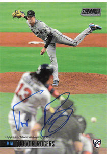 2021 Topps Stadium Club Autographs Trevor Rogers #SCBA-TR RC