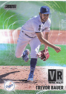 2021 Topps Stadium Club Virtual Reality Trevor Bauer #VR-17