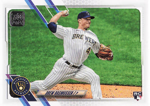 2021 Topps Series 2 Drew Rasmussen #377 RC