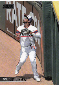 2021 Topps Stadium Club Black Foil Eloy Jimenez #56