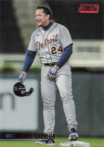 2021 Topps Stadium Club Red Foil Miguel Cabrera #55