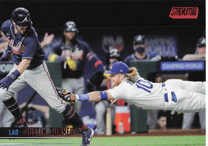 2021 Topps Stadium Club Red Foil Justin Turner #285