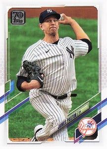2021 Topps Series 2 James Paxton #542
