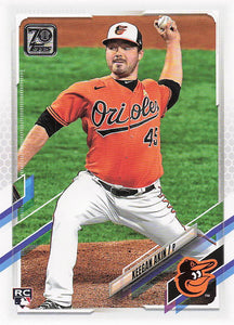 2021 Topps Series 2 Keegan Akin #562 RC
