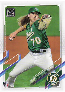 2021 Topps Series 2 Jordan Weems #570 RC