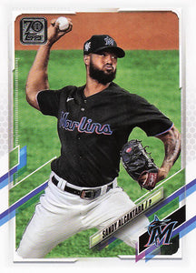 2021 Topps Series 2 Sandy Alcantara #594