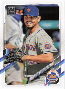 2021 Topps Series 2 Carlos Carrasco #655