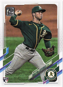 2021 Topps Series 2 Daulton Jefferies #656 RC