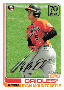 2021 Topps 70 Years of Topps Baseball Series 2 Ryan Mountcastle #70YT-32 RC