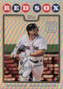 2021 Topps Chrome 70 Years of Topps Baseball Series 2 Xander Bogaerts #70YT-58