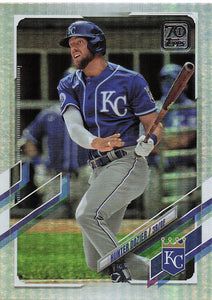 2021 Topps Series 2 Rainbow Foil Hunter Dozier #443