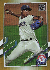 2021 Topps Series 2 Gold Foil Jose Lecler #396