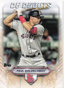 2021 Topps Series 2 DH Debuts Paul Goldschmidt #DHD-14