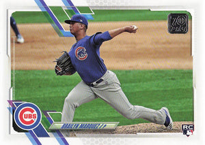 2021 Topps Series 2 Brailyn Marquez #404 RC VAR