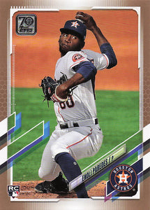 2021 Topps Series 2 Gold 1263/2021 Enoli Paredes #569 RC