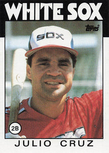 1986 Topps Julio Cruz #14