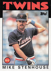 1986 Topps Mike Stenhouse #17