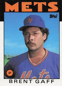 1986 Topps Brent Gaff #18