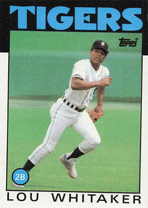 1986 Topps Lou Whitaker #20