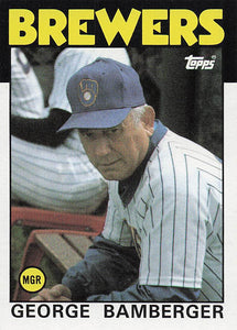1986 Topps George Bamberger #21