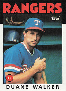 1986 Topps Duane Walker #22