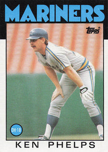 1986 Topps Ken Phelps #34