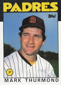 1986 Topps Mark Thurmond #37