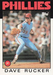1986 Topps Dave Rucker #39