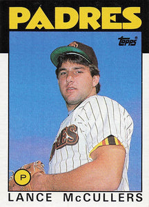 1986 Topps Lance McCullers #44 RC