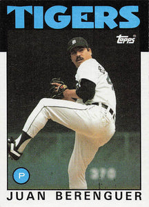 1986 Topps Juan Berenguer #47