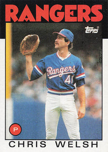 1986 Topps Chris Welsh #52
