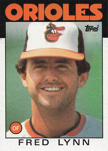 1986 Topps Fred Lynn #55