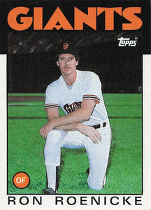 1986 Topps Ron Roenicke #63