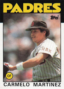 1986 Topps Carmelo Martinez #67