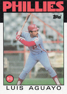 1986 Topps Luis Aguayo #69