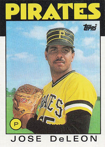 1986 Topps Jose DeLeon #75