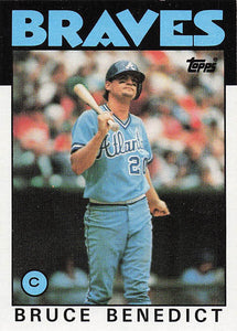 1986 Topps Bruce Benedict #78