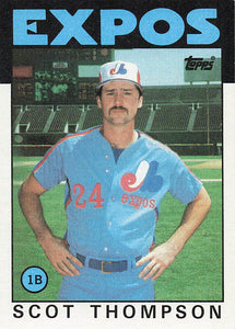 1986 Topps Scot Thompson #93