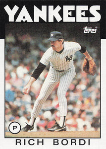 1986 Topps Rich Bordi #94