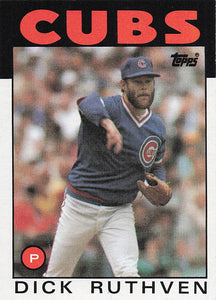 1986 Topps Dick Ruthven #98