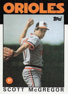 1986 Topps Scott McGregor #110