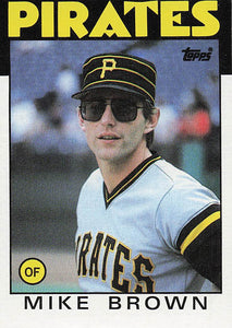 1986 Topps Mike Brown #114