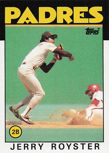 1986 Topps Jerry Royster #118