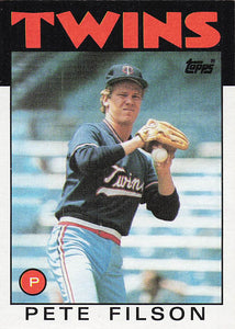1986 Topps Pete Filson #122