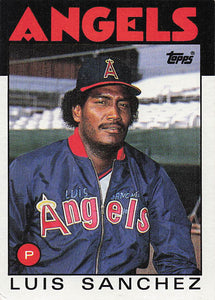 1986 Topps Luis Sanchez #124
