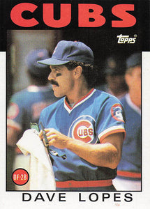 1986 Topps Davey Lopes #125